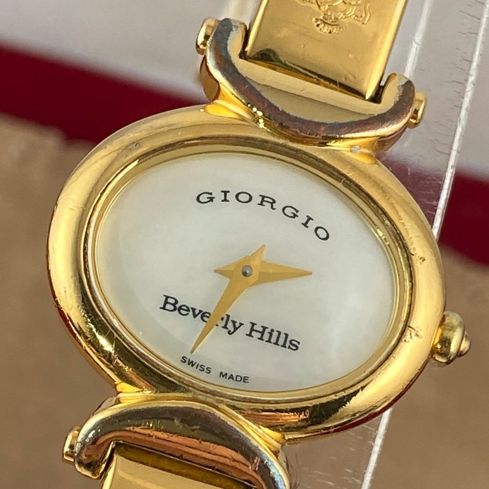 Vintage Giorgio of Beverly Hills Swiss Luxury Gold Watch